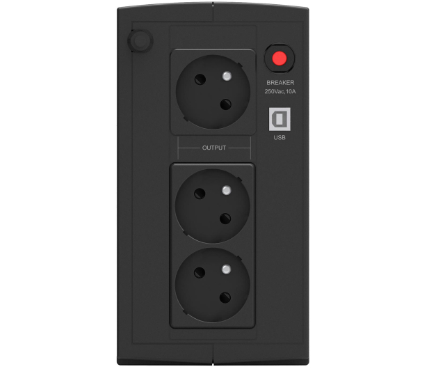POWER WALKER UPS Line-Interactive 1000VA SB FR 3x PL 230V, USB VI 1000 SB FR - 544099 - zdjęcie 3